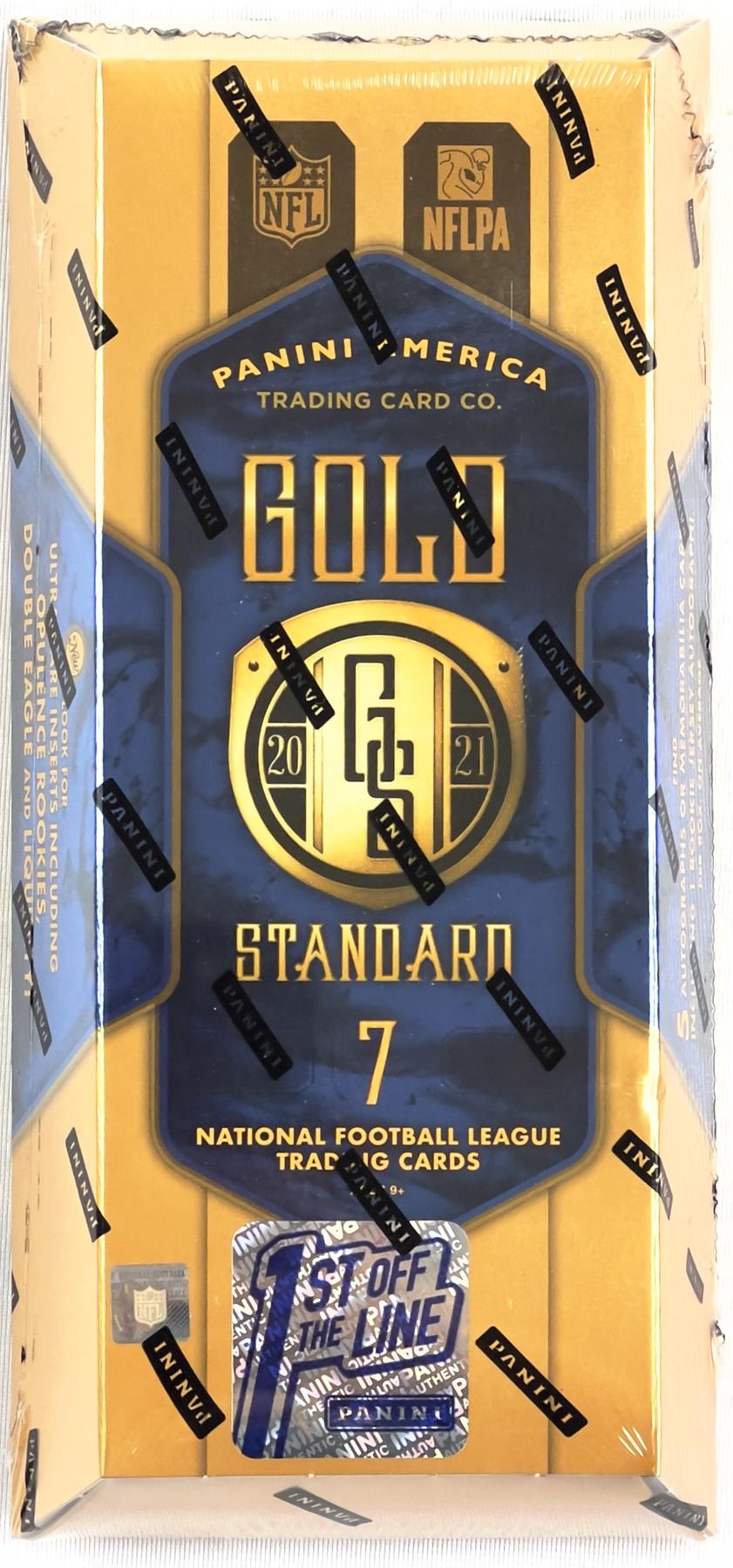 2021 Panini Gold Standard Football 1st Off The Line FOTL Hobby Box DA
