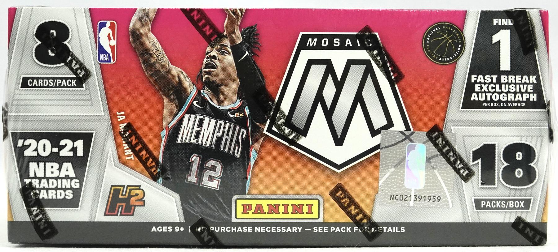 2020/21 Panini Mosaic Fast Break Basketball Hobby Box | DA Card World