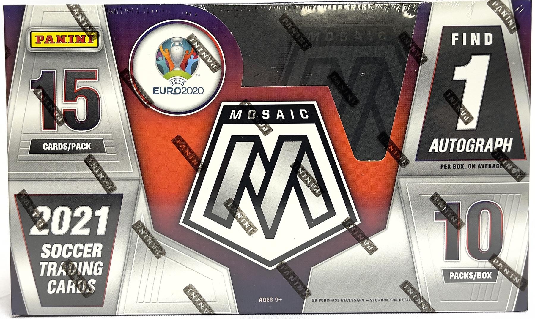 2020/21 Panini Mosaic UEFA Euro 2020 Soccer Hobby Box | DA Card World