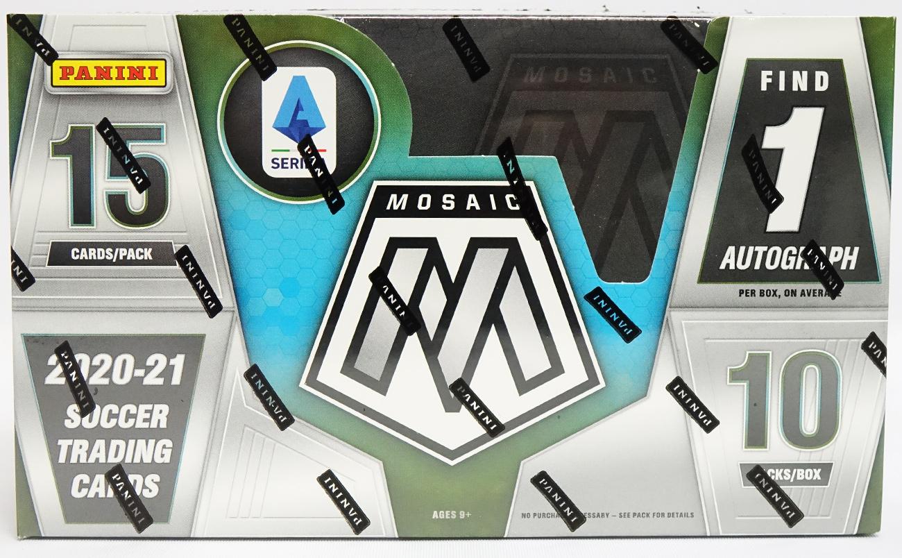2020/21 Panini Mosaic Serie A Soccer Hobby Box | DA Card World