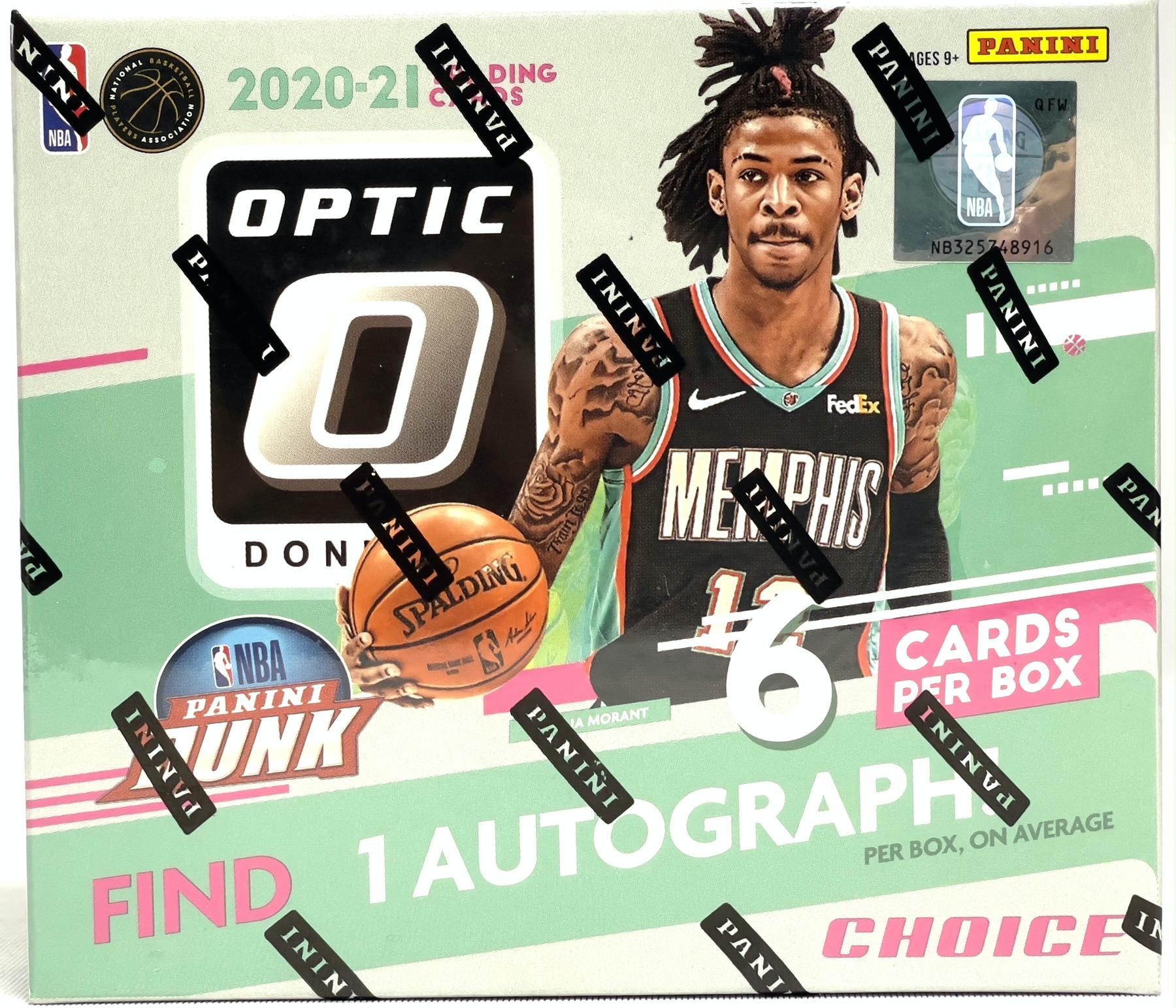 2020/21 Panini Donruss Optic Choice Basketball Hobby Box | DA Card 