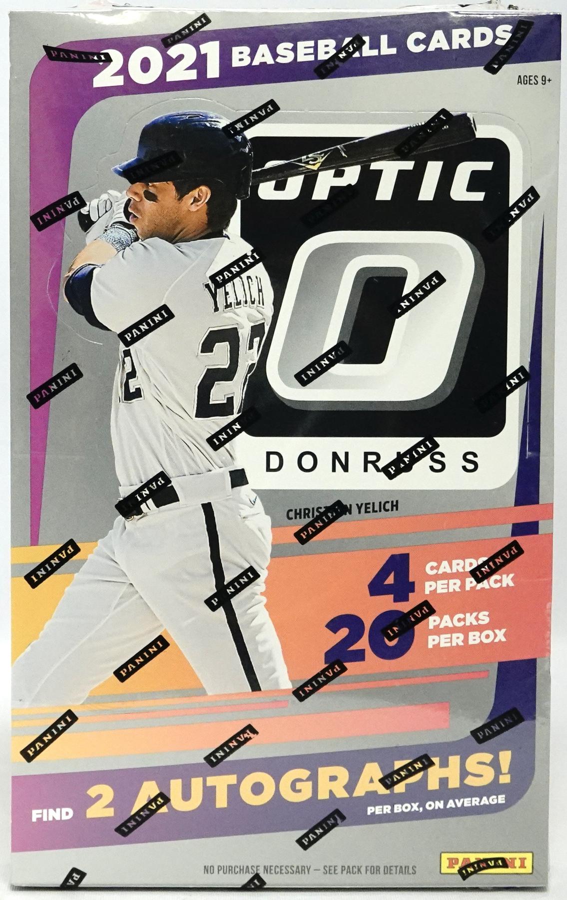 2018 Panini Donruss Optic Baseball Hobby 1st Off The Line FOTL Box