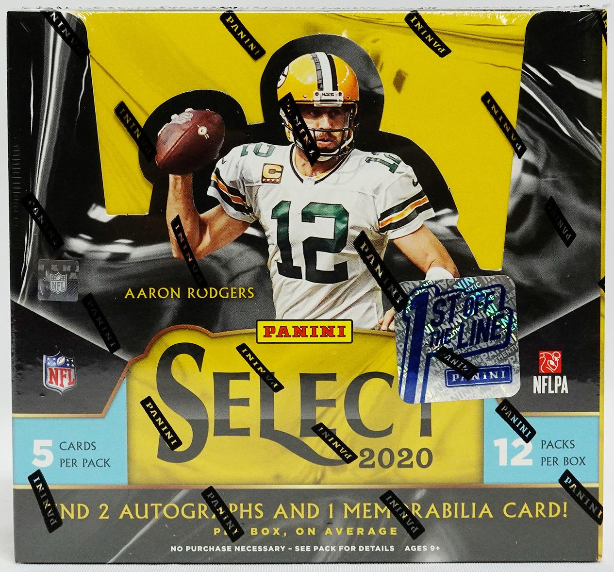 2020 Panini Select Football Checklist, Hobby Box Info, Release Date