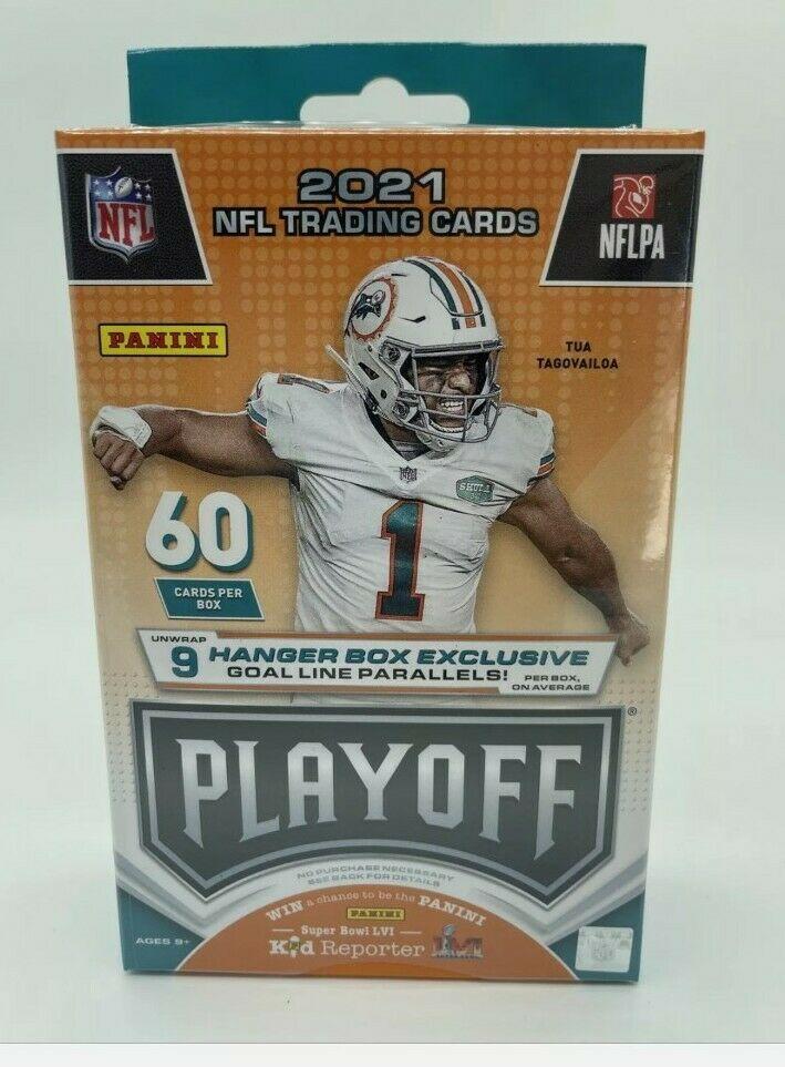 : 2021 Panini Playoff NFL Football Hanger Box (60 Cards