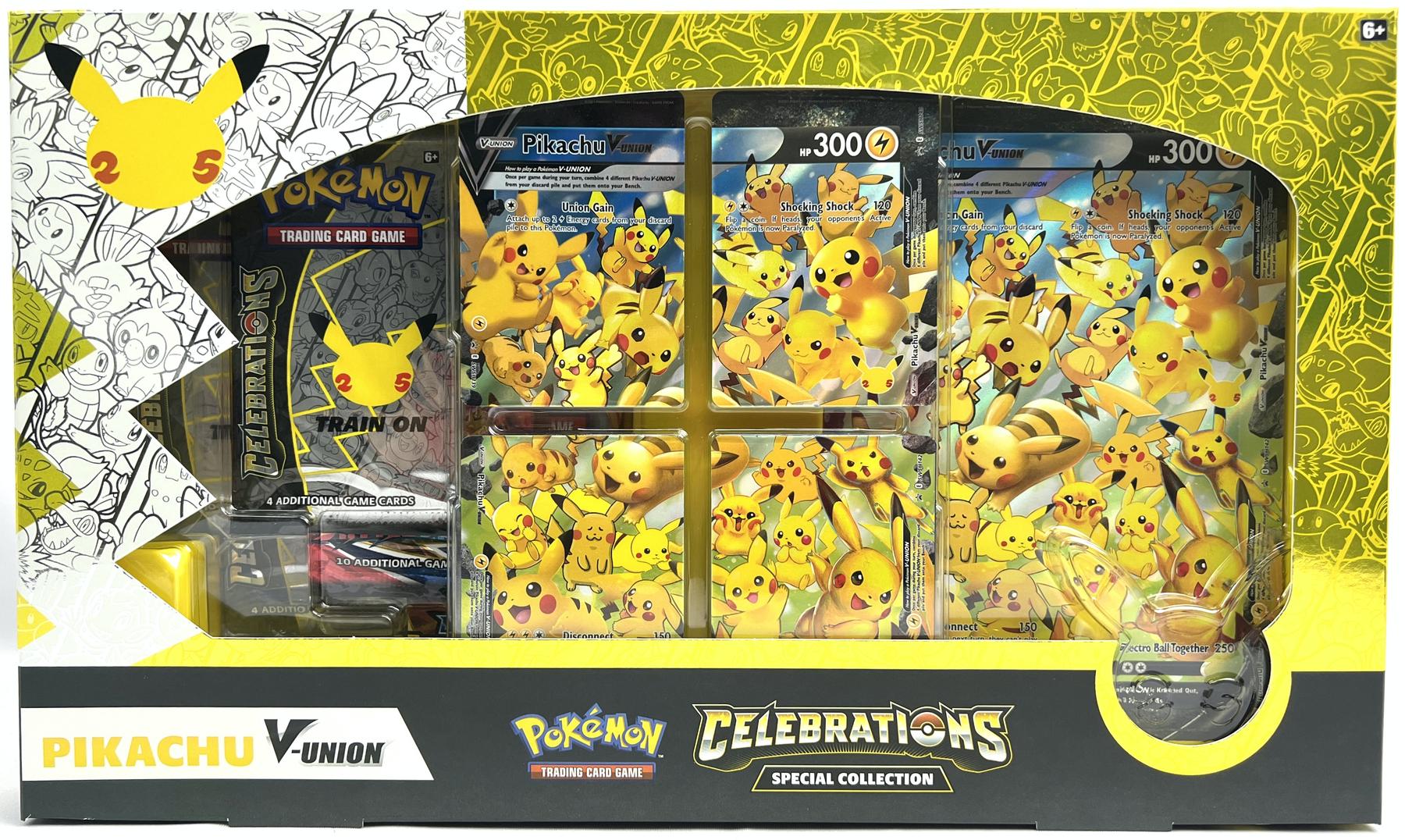 Pokemon Celebrations Special Collection Pikachu V Union Box DA Card World