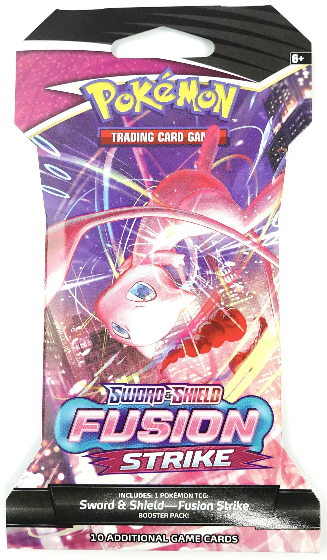 Pokemon Sword & Shield: Fusion Strike Sleeved Booster Pack | DA Card World