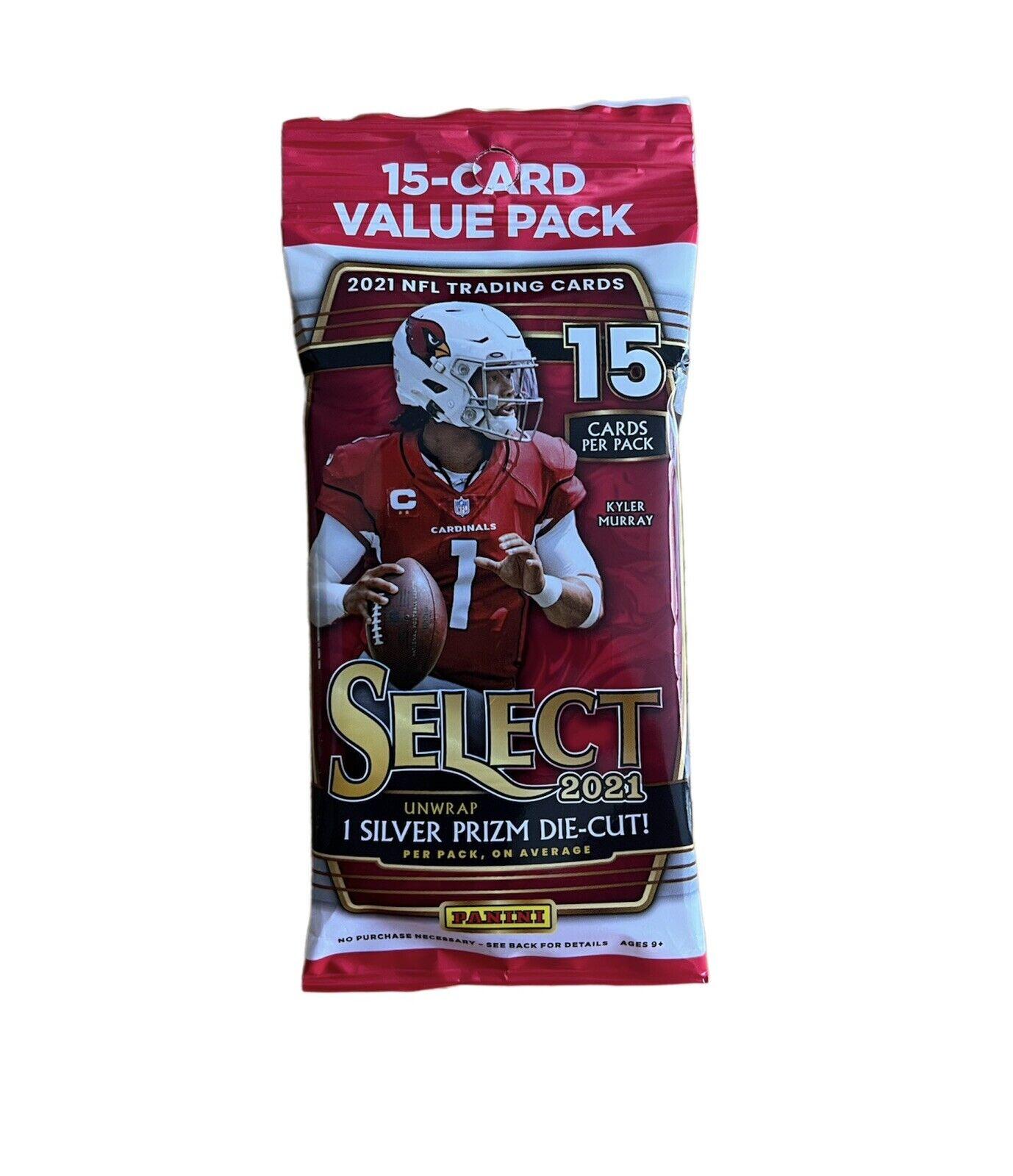 2021 Panini Select Football Jumbo Value Pack Silver Prizms Da Card World 