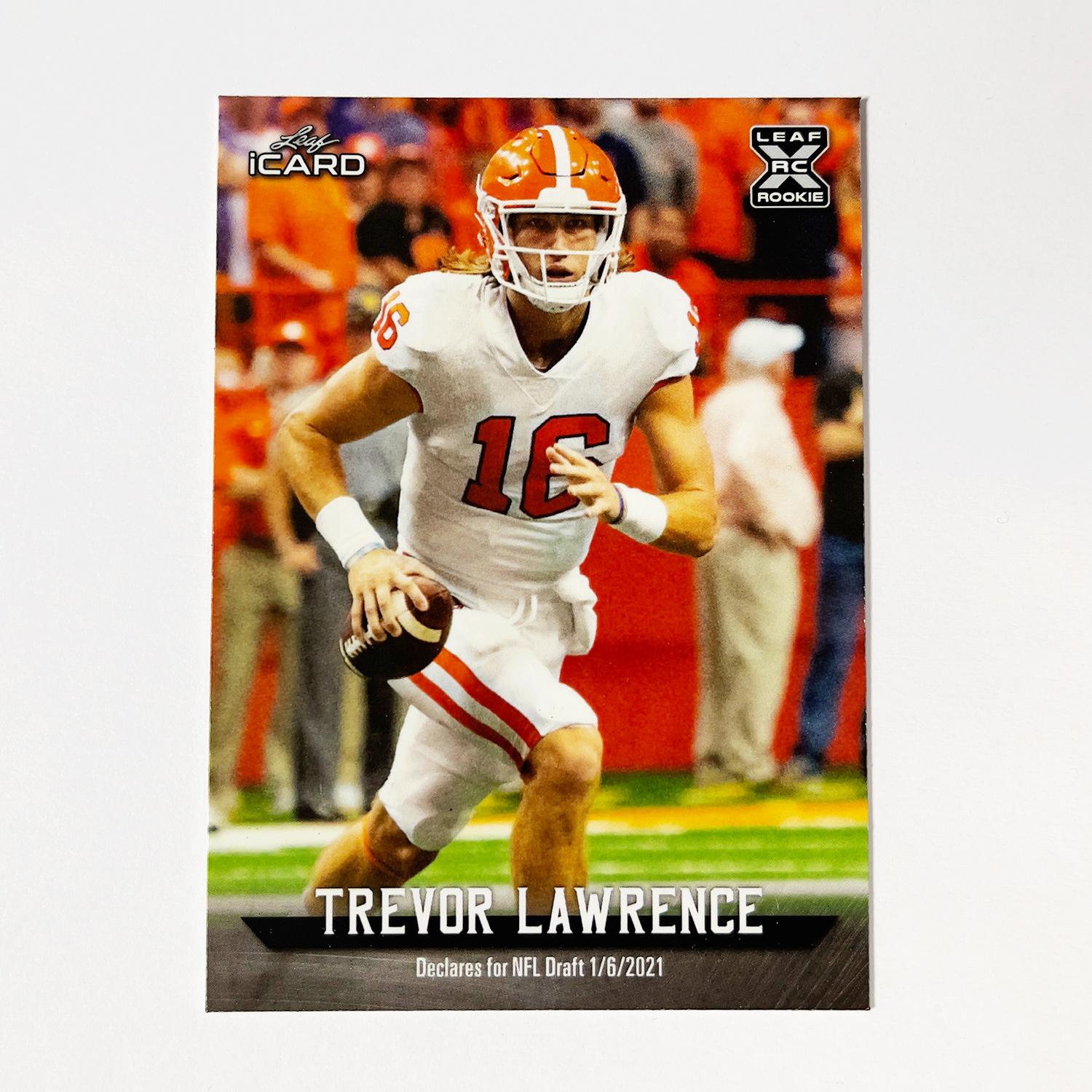 2021 Leaf Trevor Lawrence XRC Rookie Card (Lot of 10) DA Card World