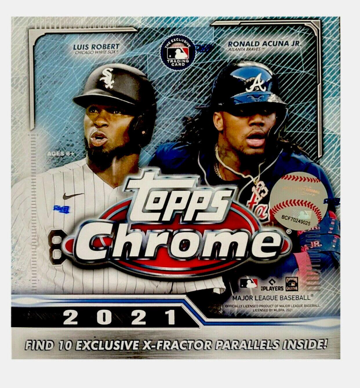 2021 Topps Chrome Baseball Mega Box DA Card World