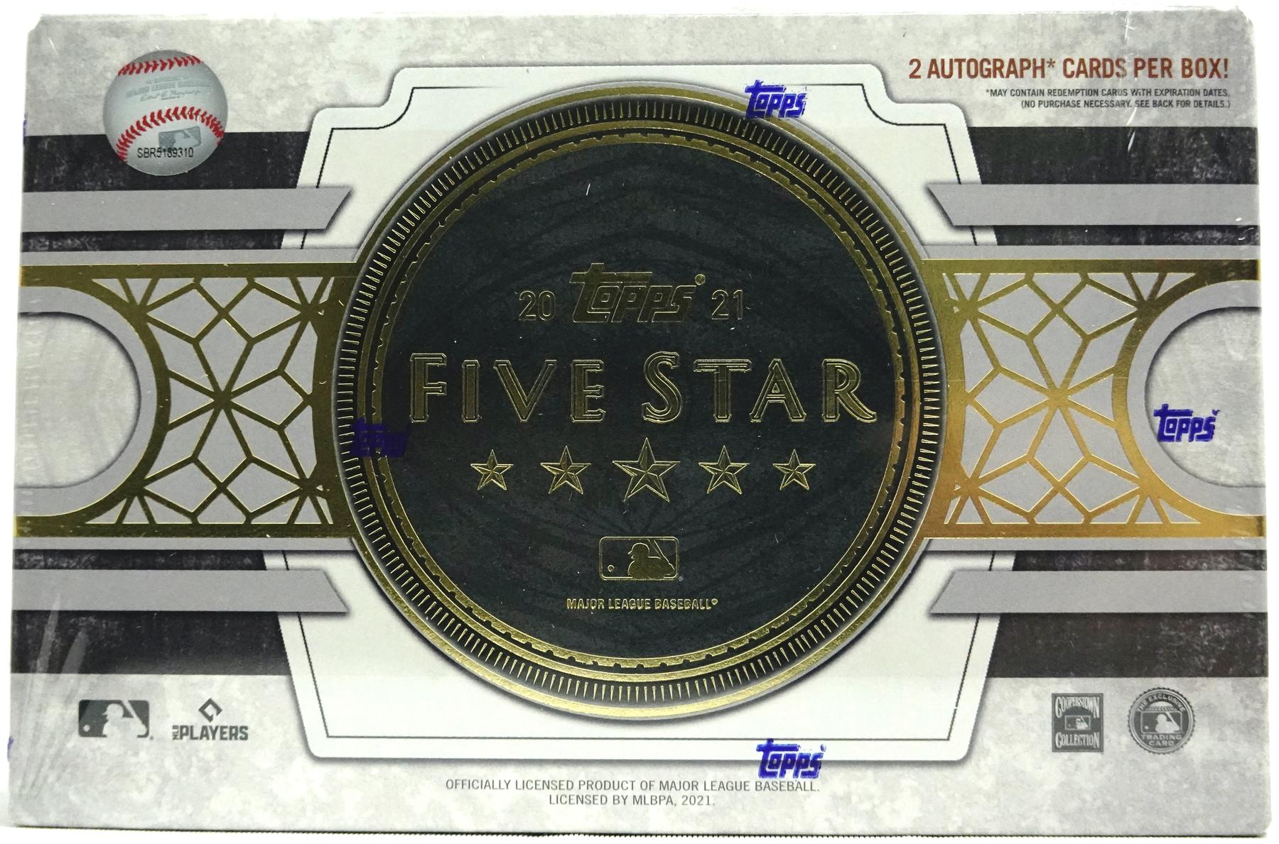 2021 Topps Five Star Baseball Hobby Box | DA Card World