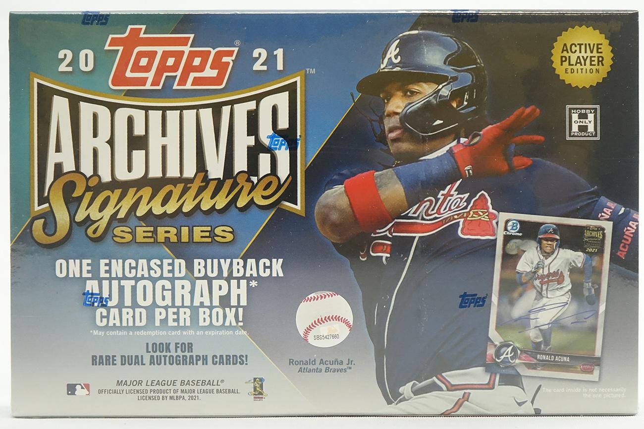 Box Review: 2021 Topps Archives (hobby) - Box #2 (the one with a 1/1  autograph in it)!