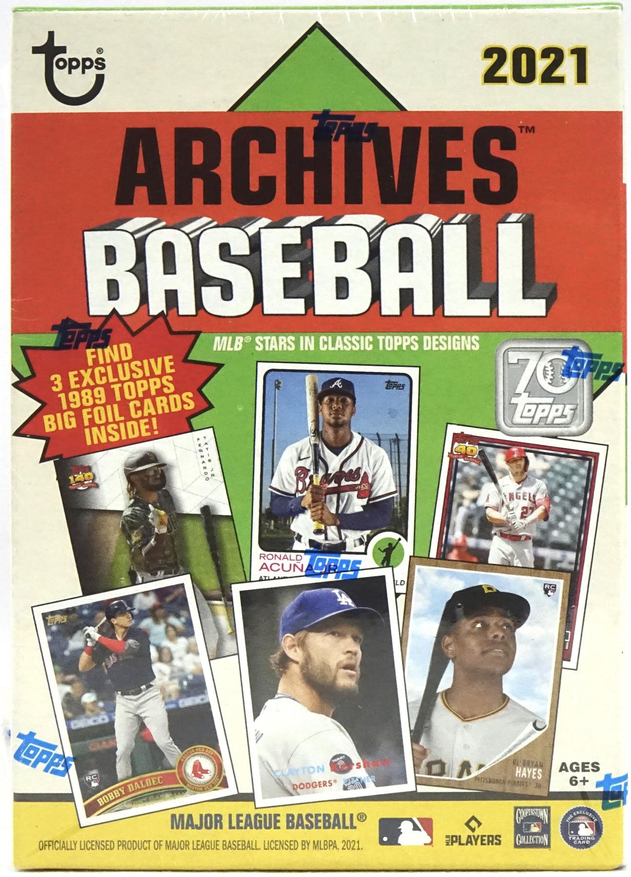 2021 Topps Archives Baseball 7-Pack Blaster Box | DA Card World