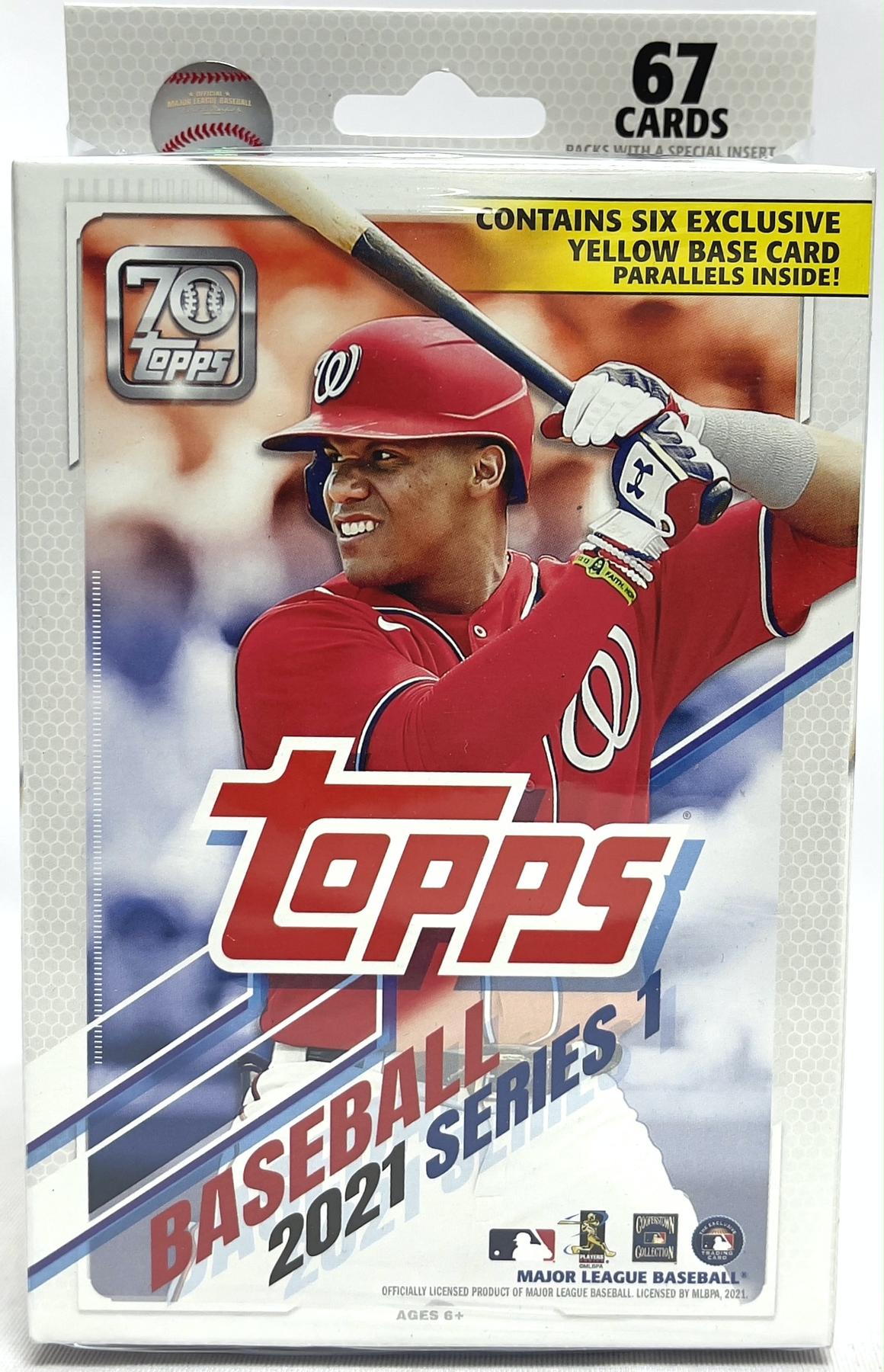 2021 Topps Series 1 Baseball Hanger Box (Yellow Base Parallels) | DA ...