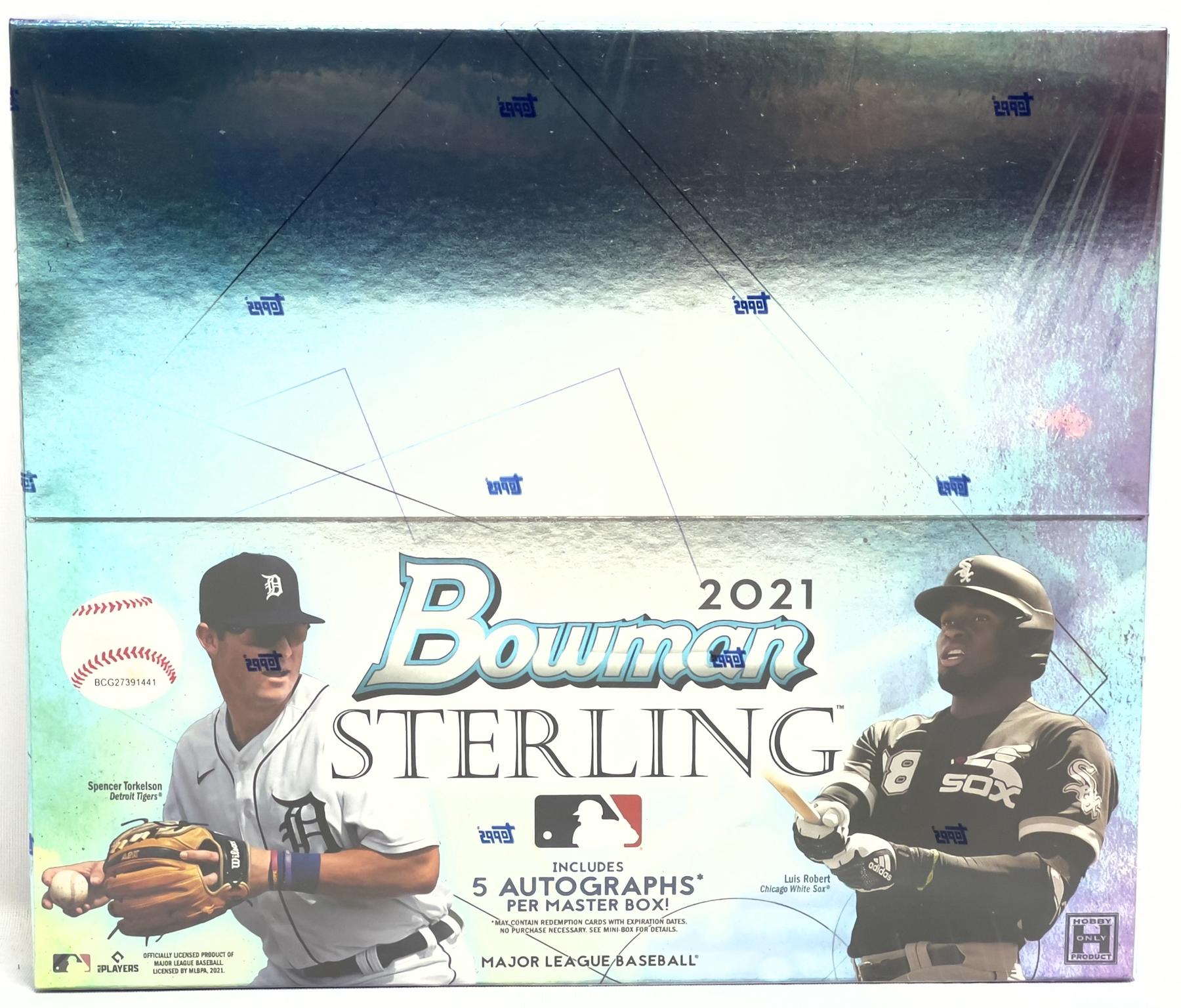 2021 Bowman Sterling Baseball Hobby Box | DA Card World