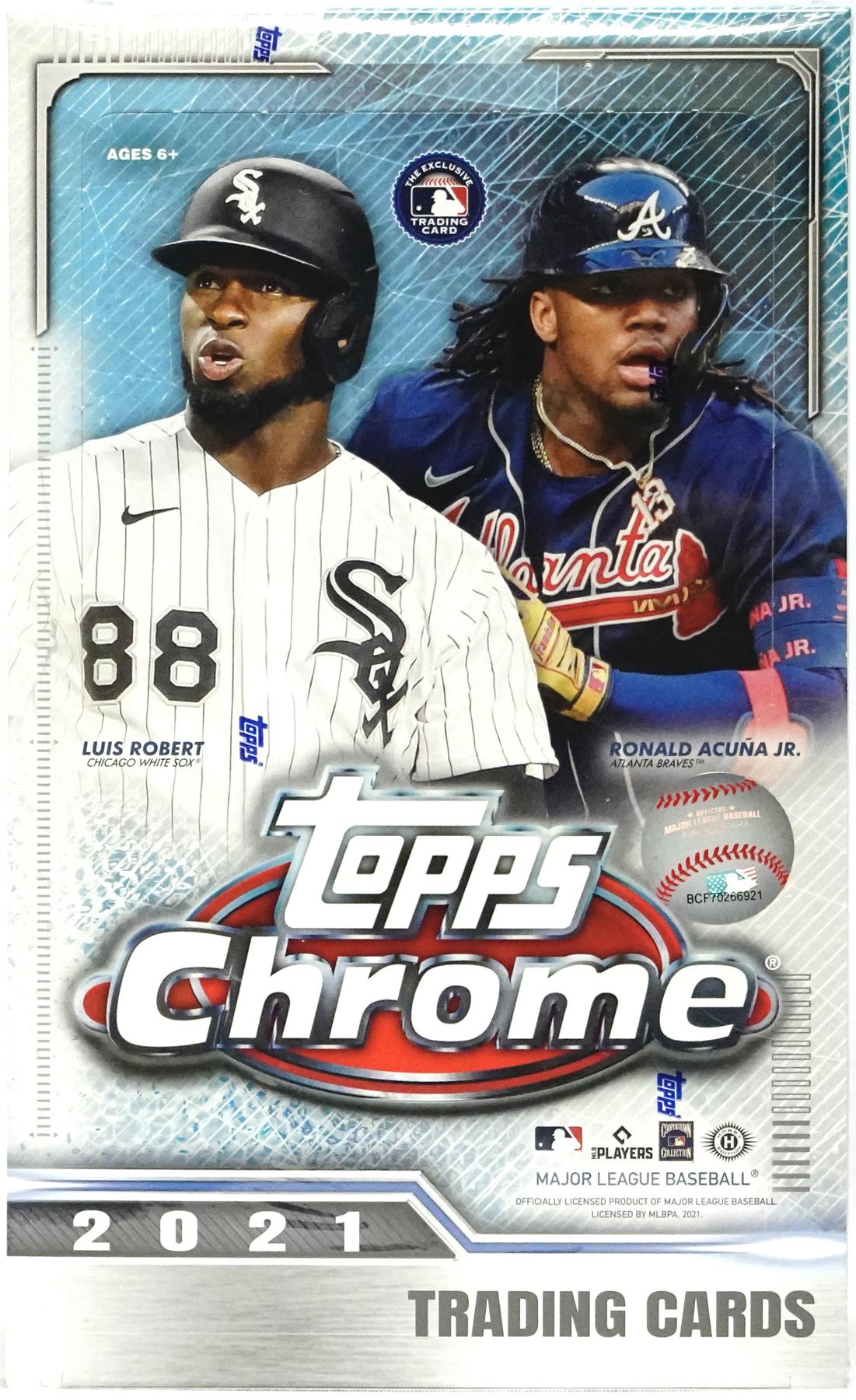 2021 Topps Chrome Baseball Hobby Lite Box DA Card World