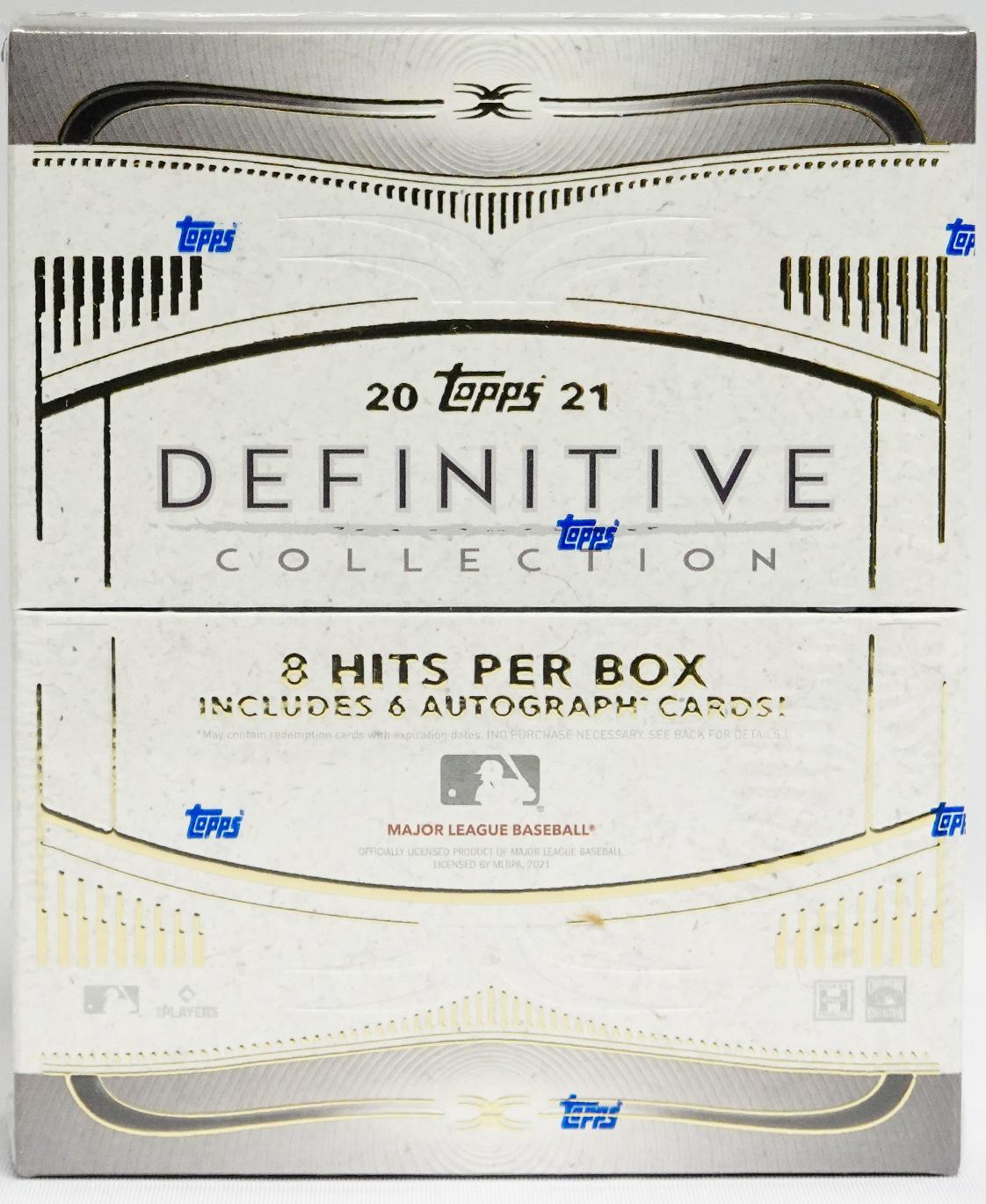 2021 Topps Definitive Collection Baseball Hobby Box | DA Card World