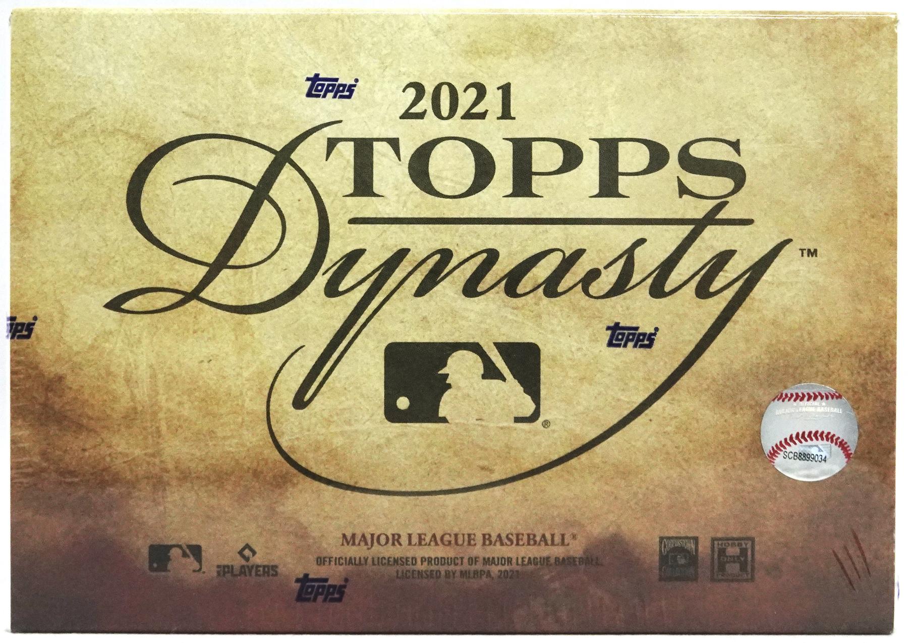 2021 Topps Dynasty Baseball Hobby Box DA Card World