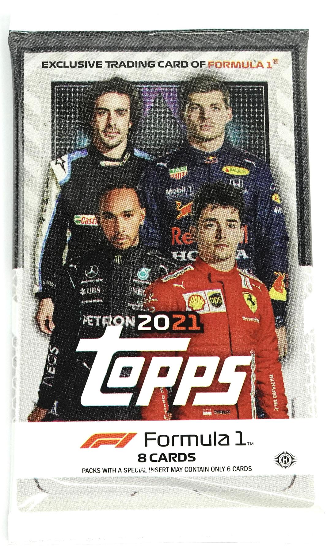 2021 Topps F1 Formula 1 Racing Hobby Pack | DA Card World