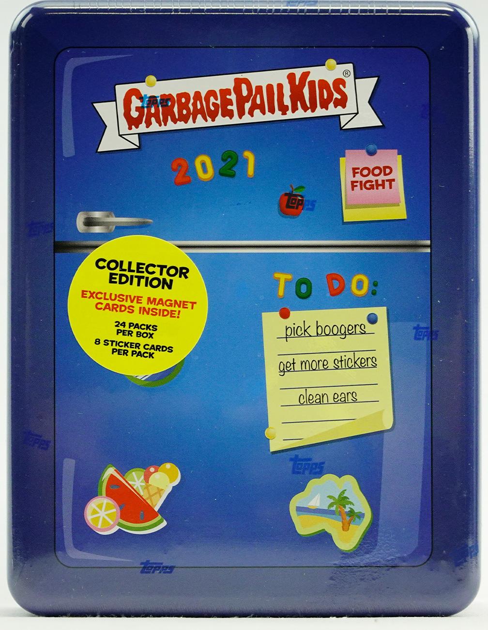 TOPPS 2021 GARBAGE PAIL KIDS FOOD FIGHT COMPLETE 200 STICKER SET A&B 