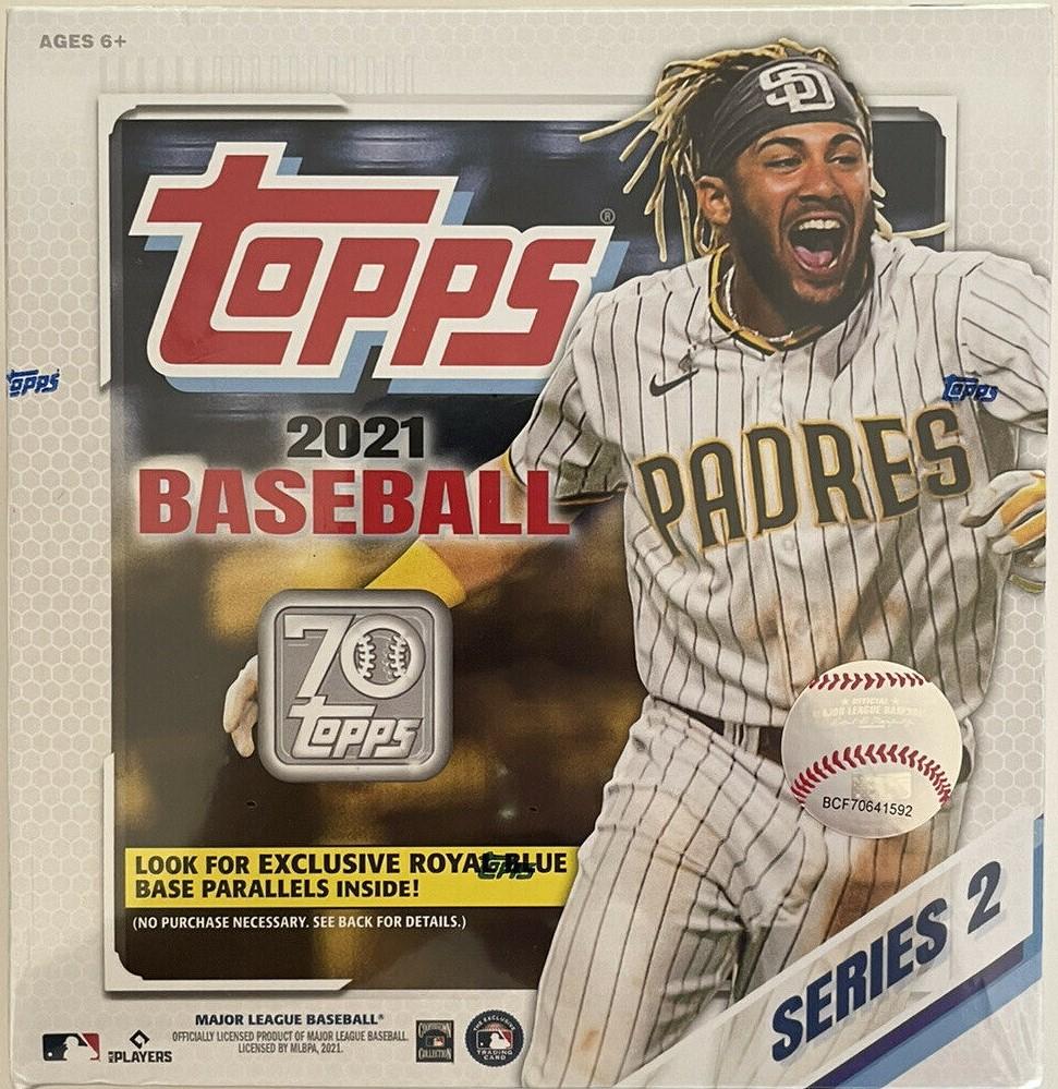 2021 Topps Series 2 Baseball Mega Box (Royal Blue Parallels!)