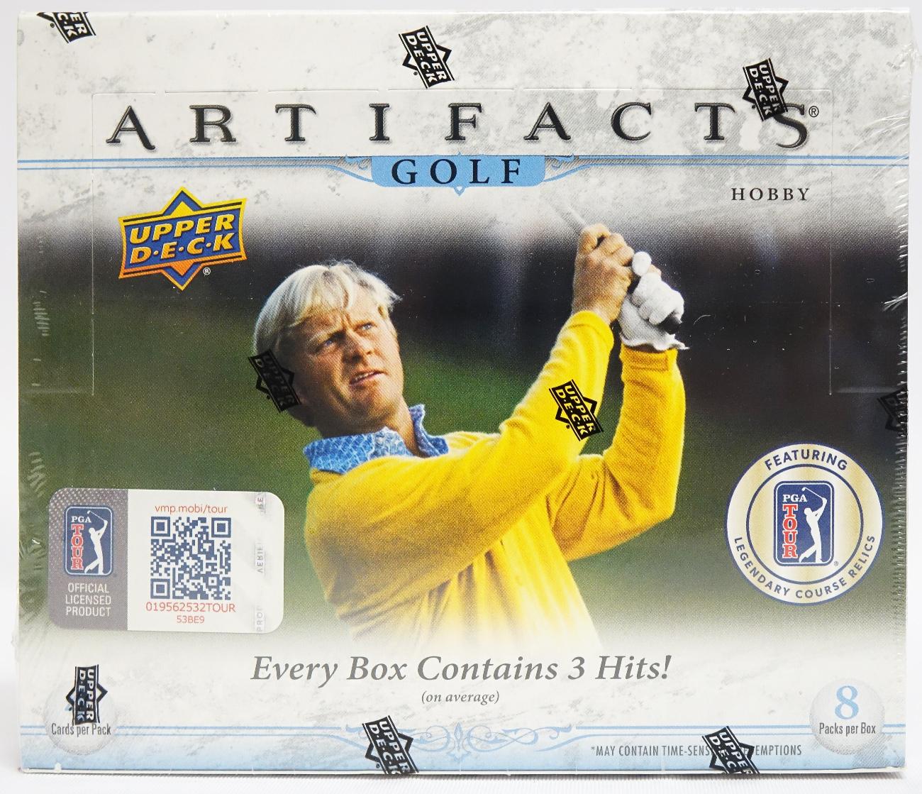 2021 Upper Deck Artifacts Golf Hobby Box | DA Card World