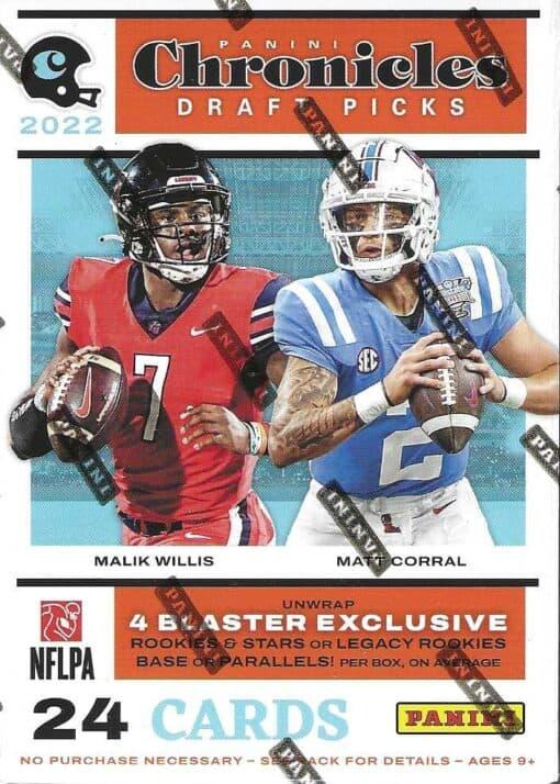 2022 Panini Chronicles Draft Picks Football Checklist, Set Details