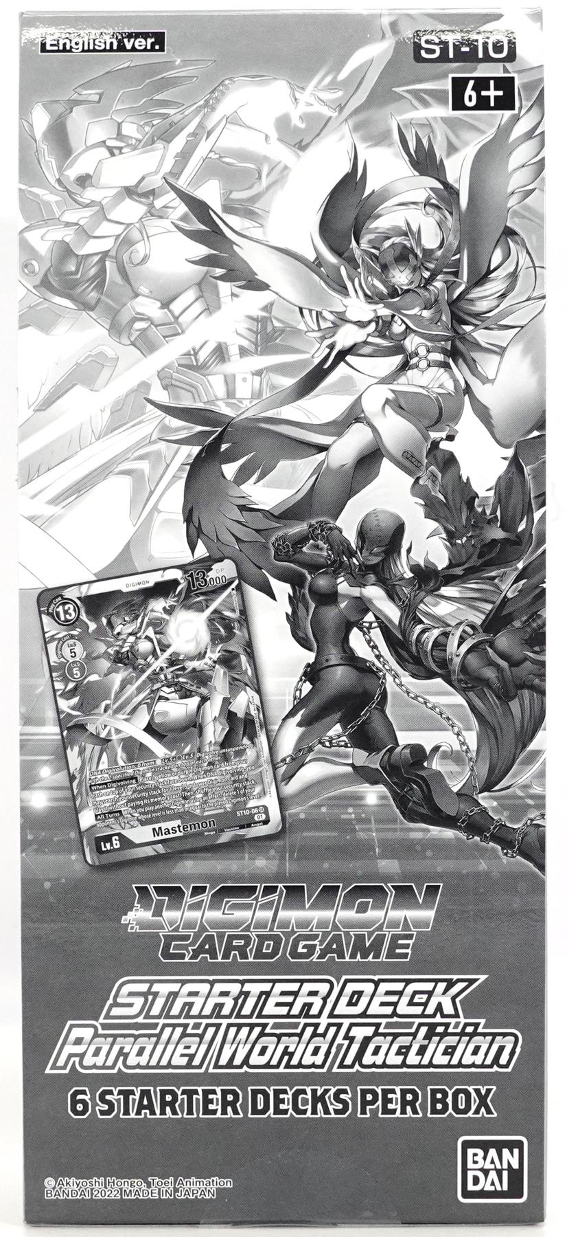 Digimon Parallel World Tactician Starter 6Deck Box DA Card World