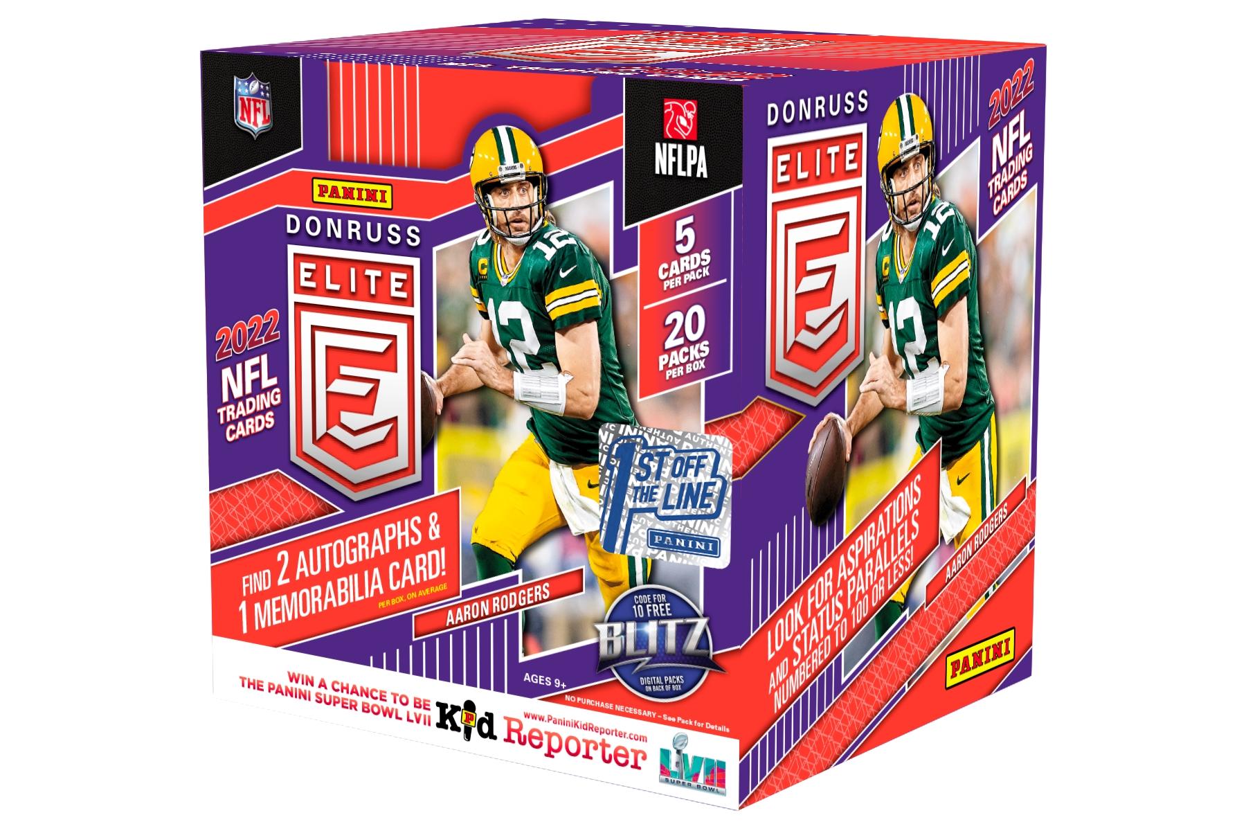 2022 Panini Donruss Elite Football FOTL 3Box DACW Live 32 Spot PYT