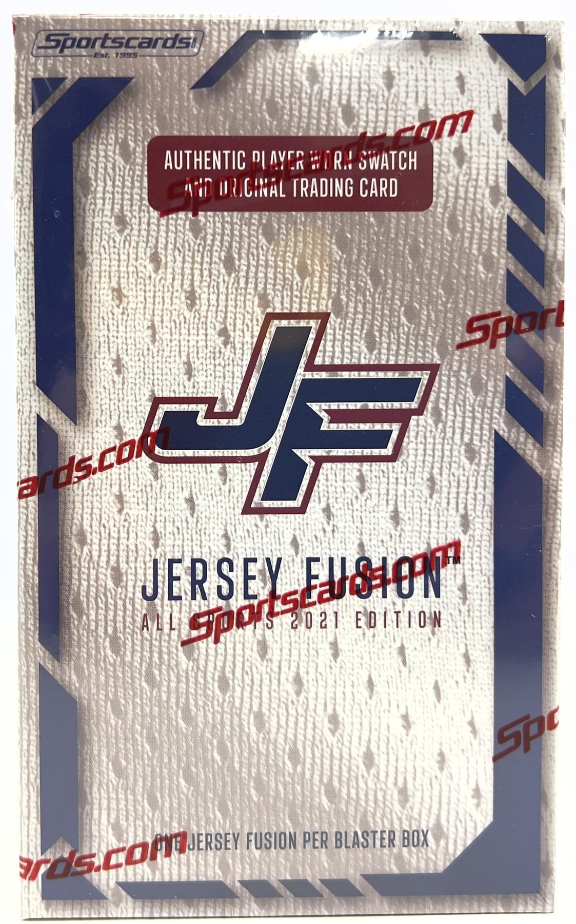 2021 Jersey Fusion All Sports Edition Blaster Box DA Card World