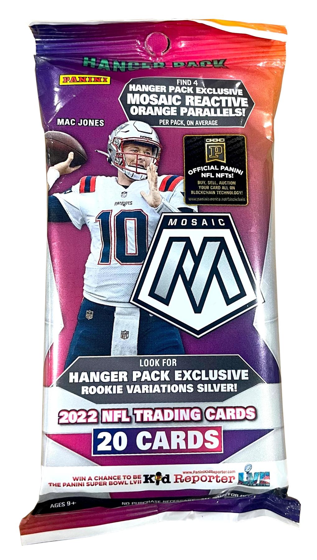 2022 Panini Mosaic Football Hanger Pack | DA Card World