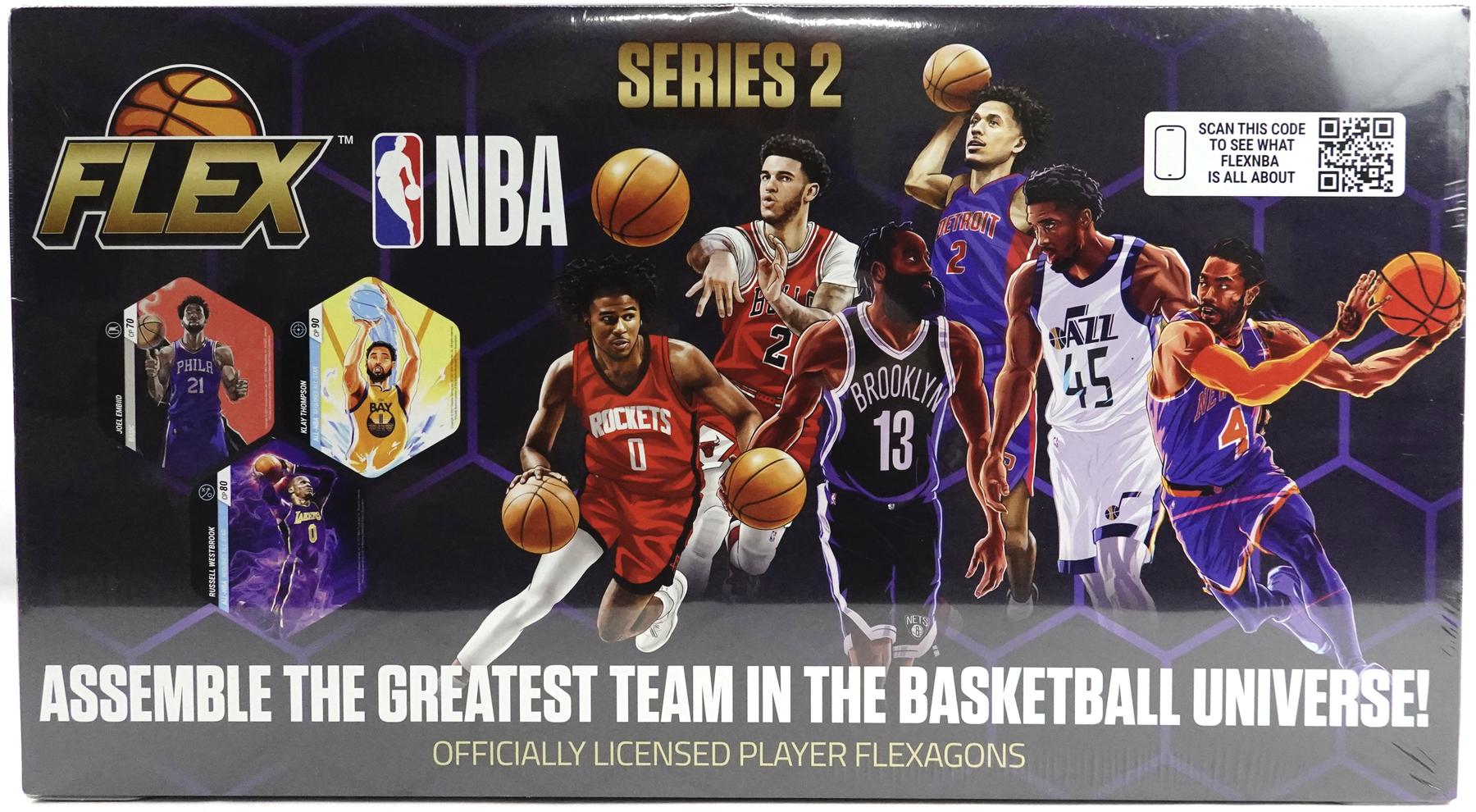 Sequoia Games NBA Series 2 Flex Sports Game | Deluxe 2 Player Starter Set