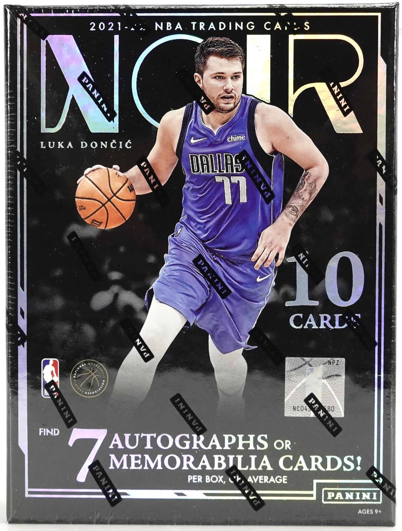2021/22 Panini Noir Basketball Hobby Box | DA Card World