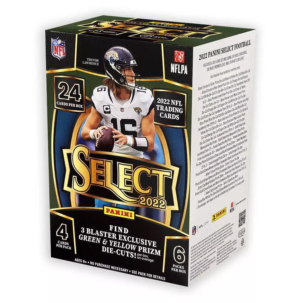 2022 Panini Select Draft Picks Football Checklist, Details, Boxes