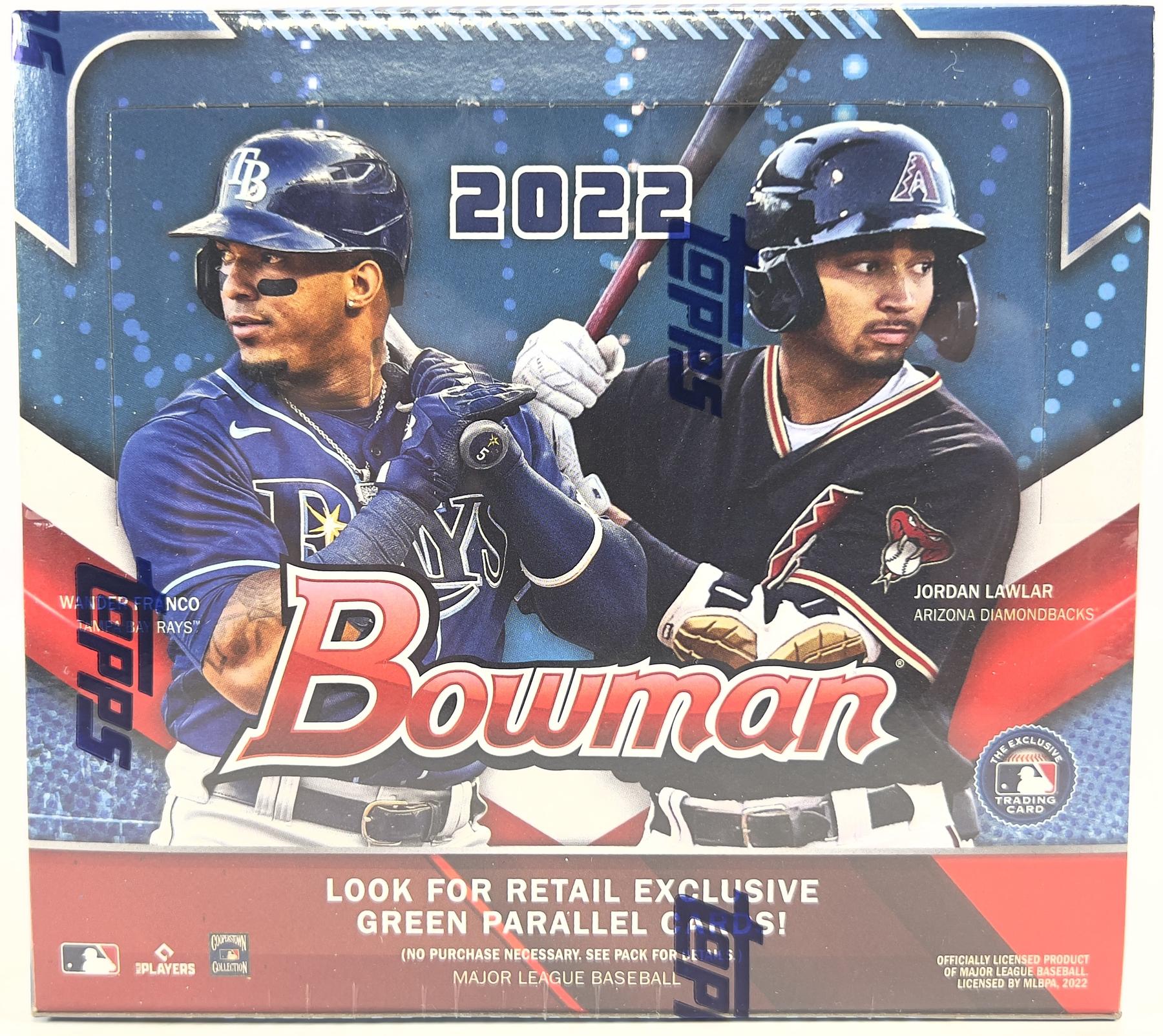 2022 Bowman Baseball Retail 24Pack Box DA Card World
