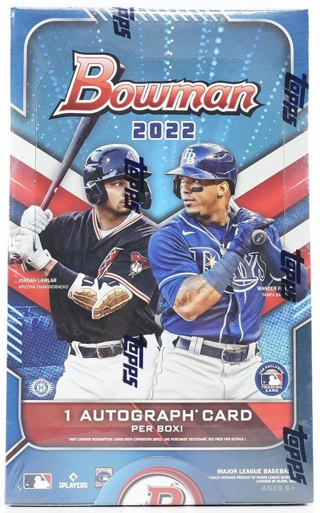 2022 Bowman Baseball Hobby Box DA Card World