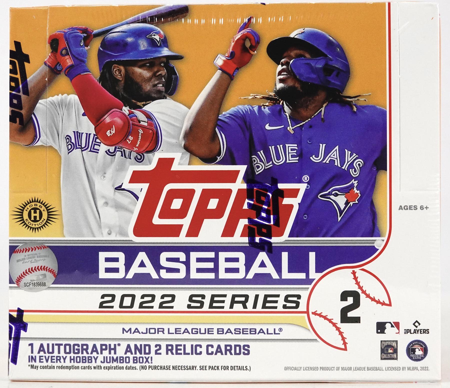 2022 Topps Series 2 Baseball Hobby Jumbo Box DA Card World