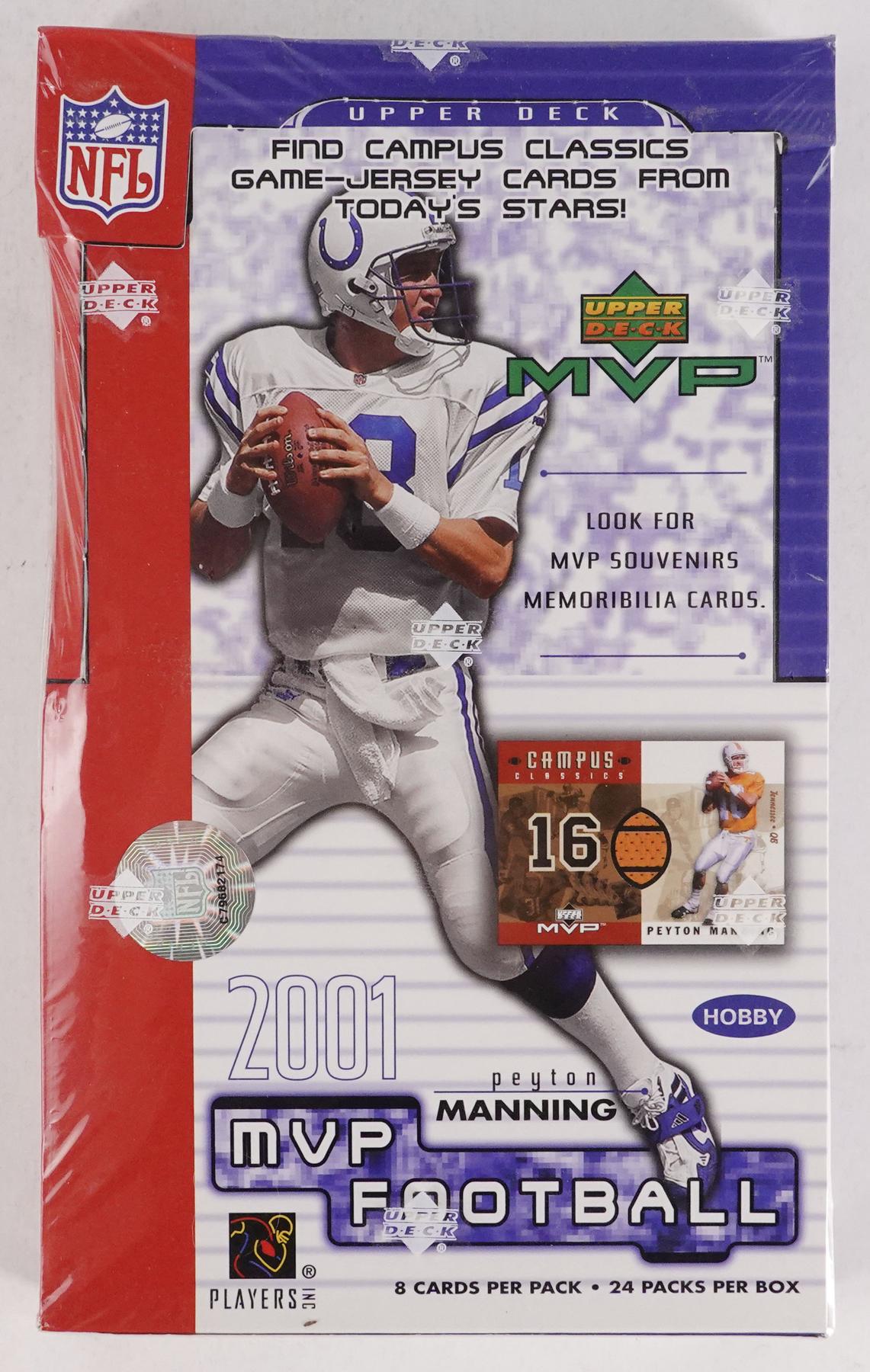 2001 Upper Deck MVP Football Hobby Box | DA Card World