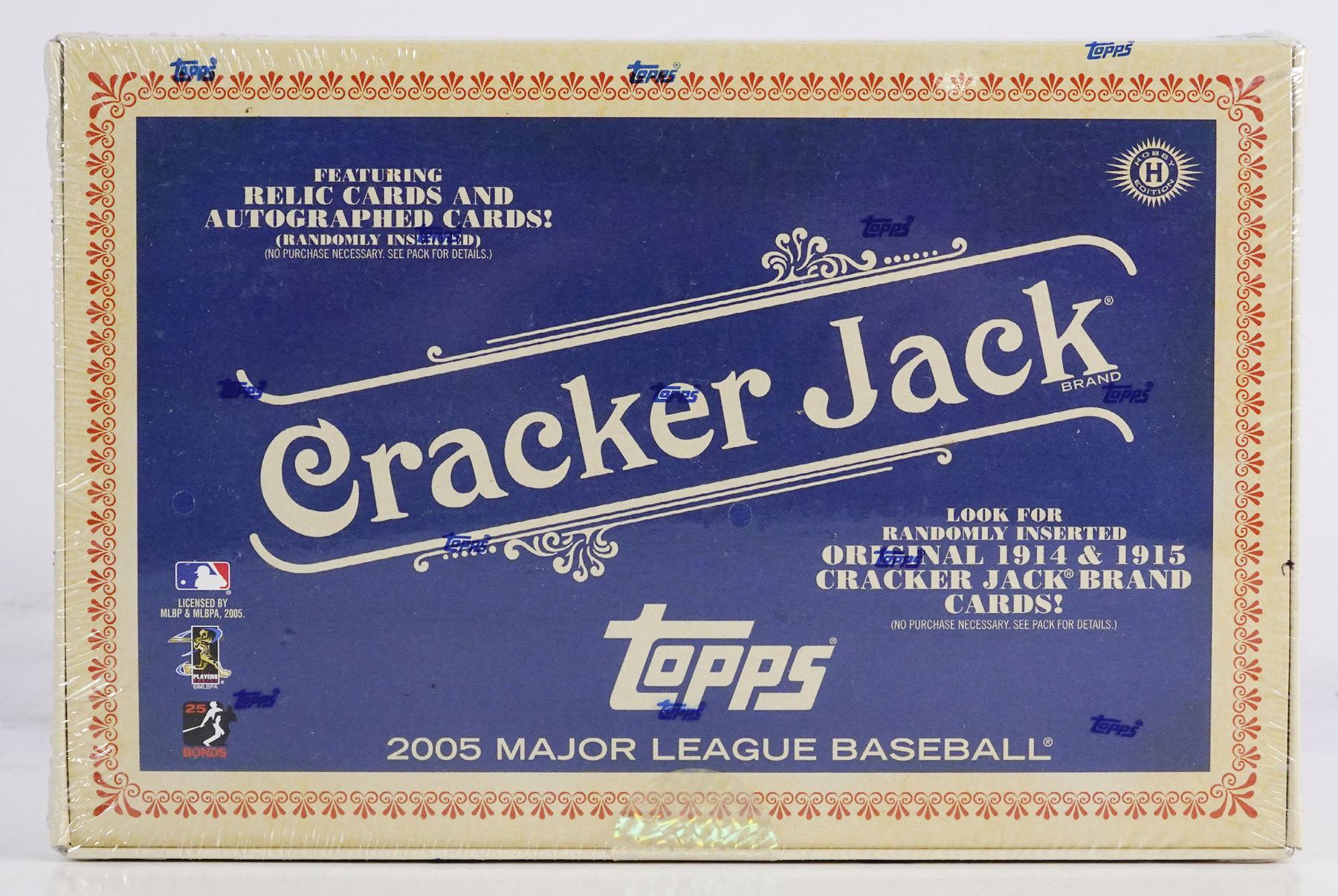 2005 Topps Cracker Jack Baseball Hobby Box DA Card World