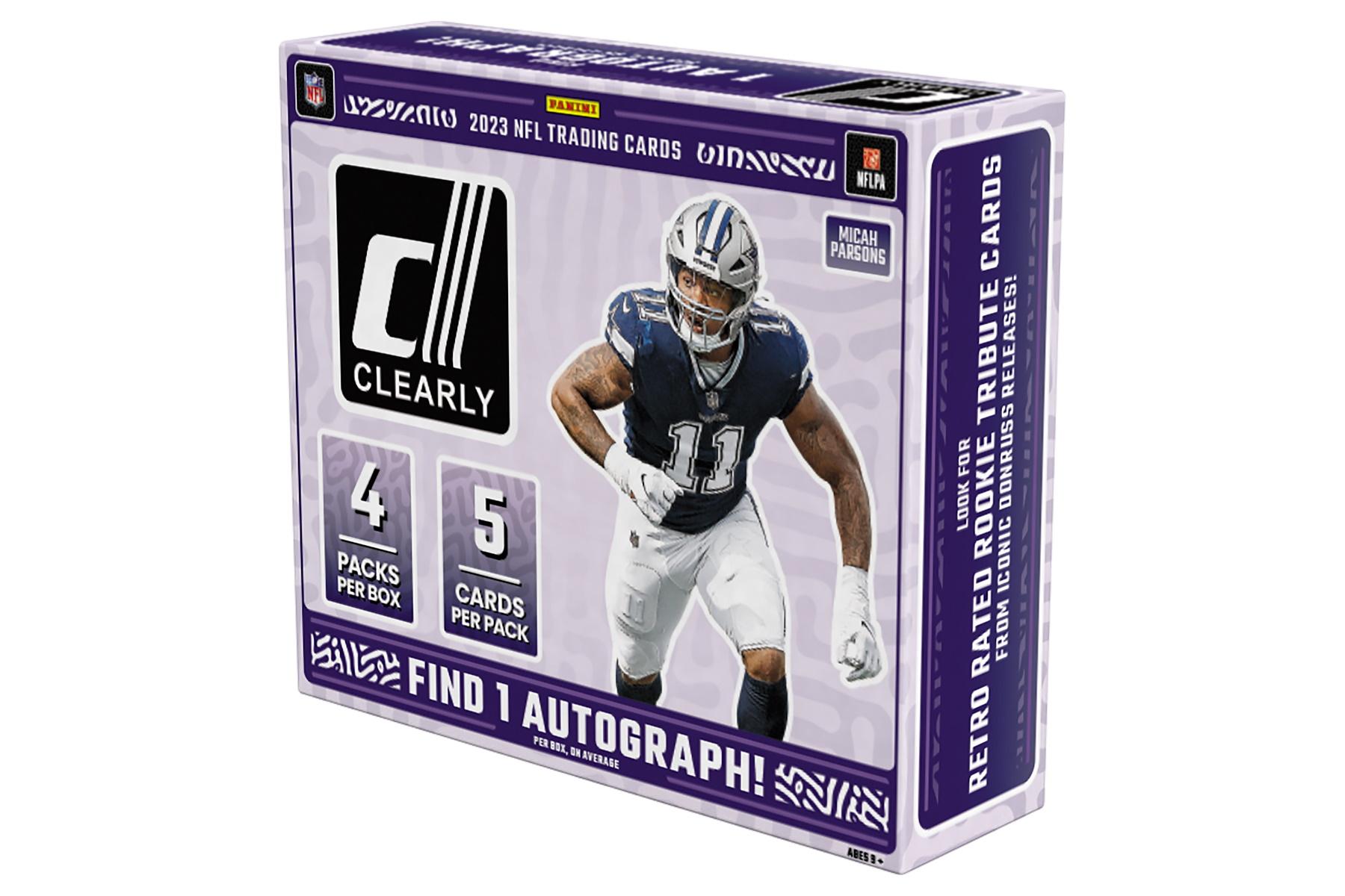 2024 DACW National 23 Panini Clearly Donruss Football Hobby 16Box Case