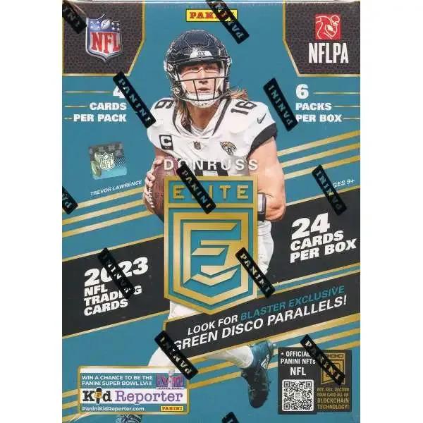 2023 Panini Donruss Elite Football Blaster 6Pack Box (Green Disco