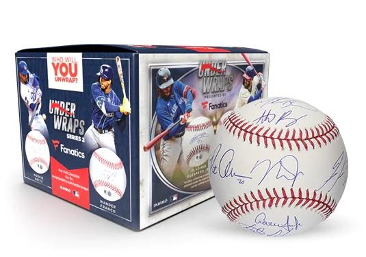 2022 Fanatics Under Wraps Series 2 Autographed Baseball Hobby Box