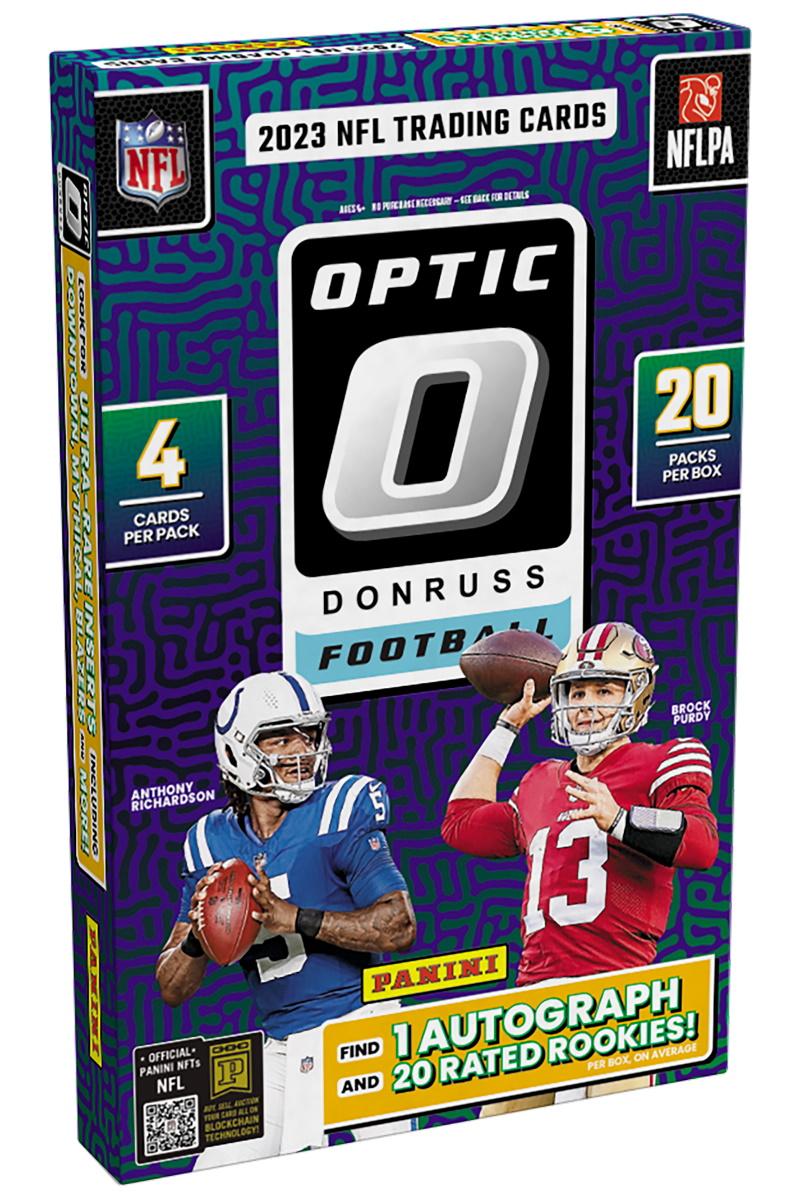 2023 Panini Donruss Optic Football Hobby Box (Presell) | DA Card World