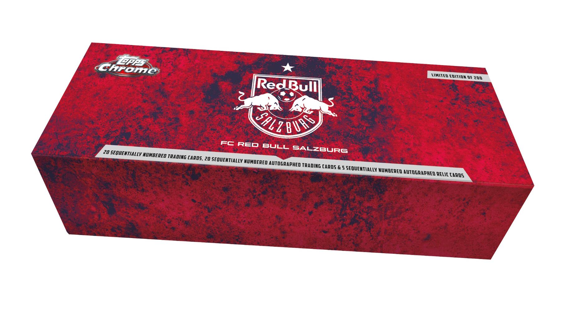 2023 Topps Chrome FC Red Bull Salzburg Soccer Hobby Set (Box