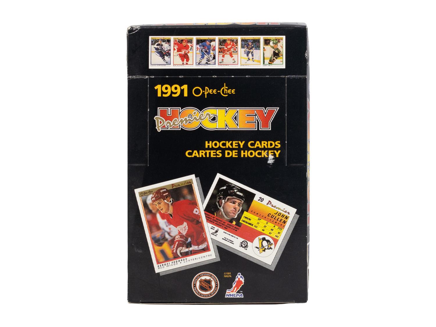 1990/91 O-Pee-Chee Premier Hockey Wax Box | DA Card World