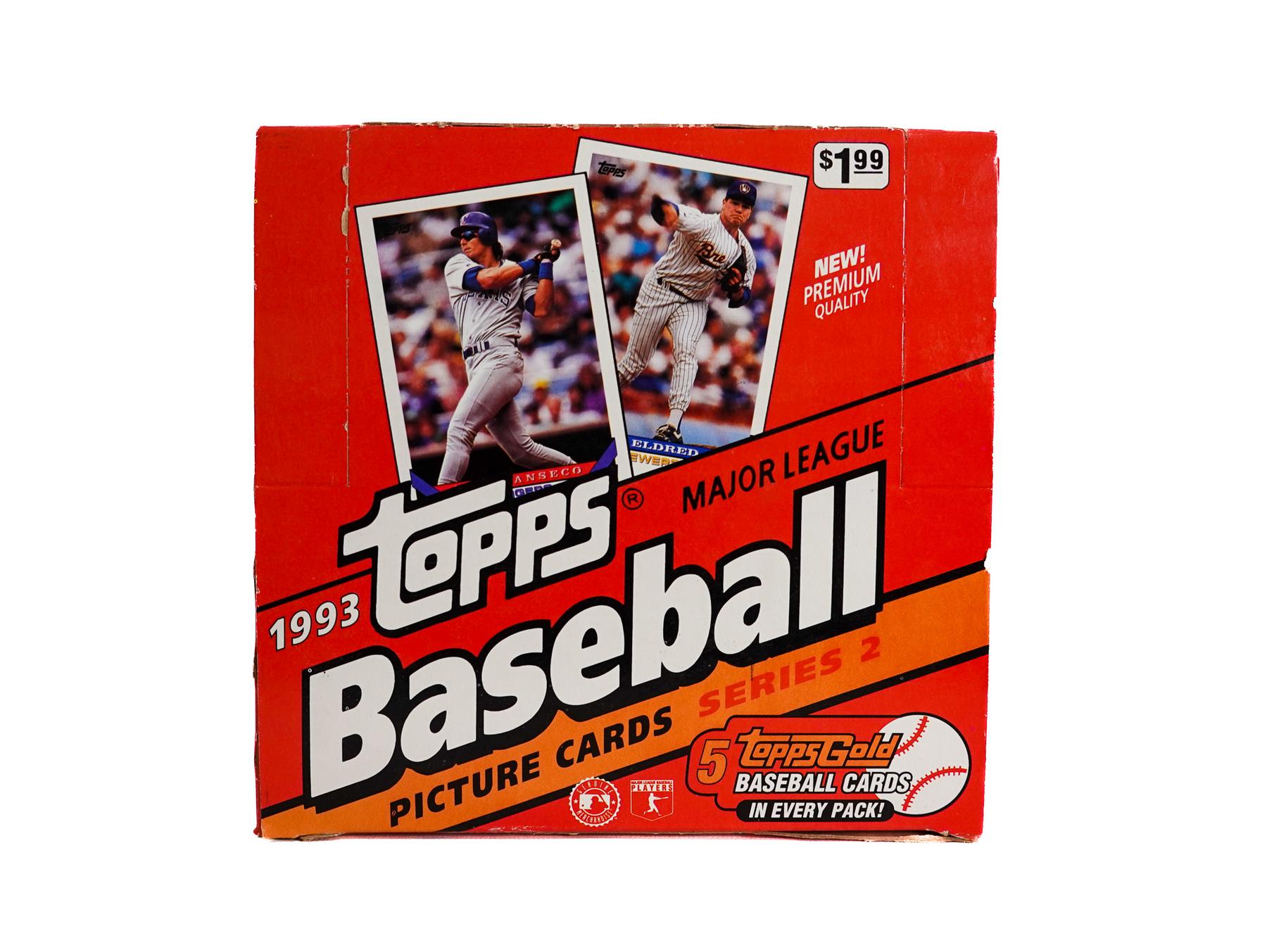 topps Baseball CARDS 1993年　未開封 1993 Topps Baseball Complete Set Mint CS931 | eBay