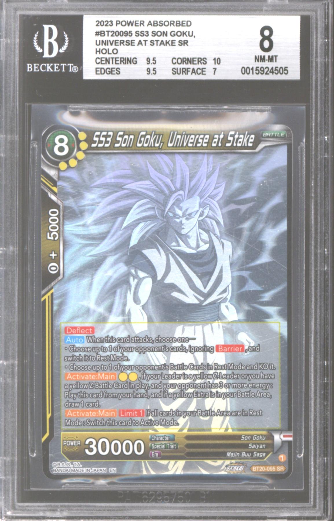 Dragon Ball Super Power Absorbed SS3 Son Goku, Universe at