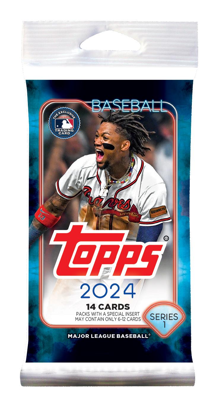 2024 Topps Series 1 Baseball Retail Pack DA Card World