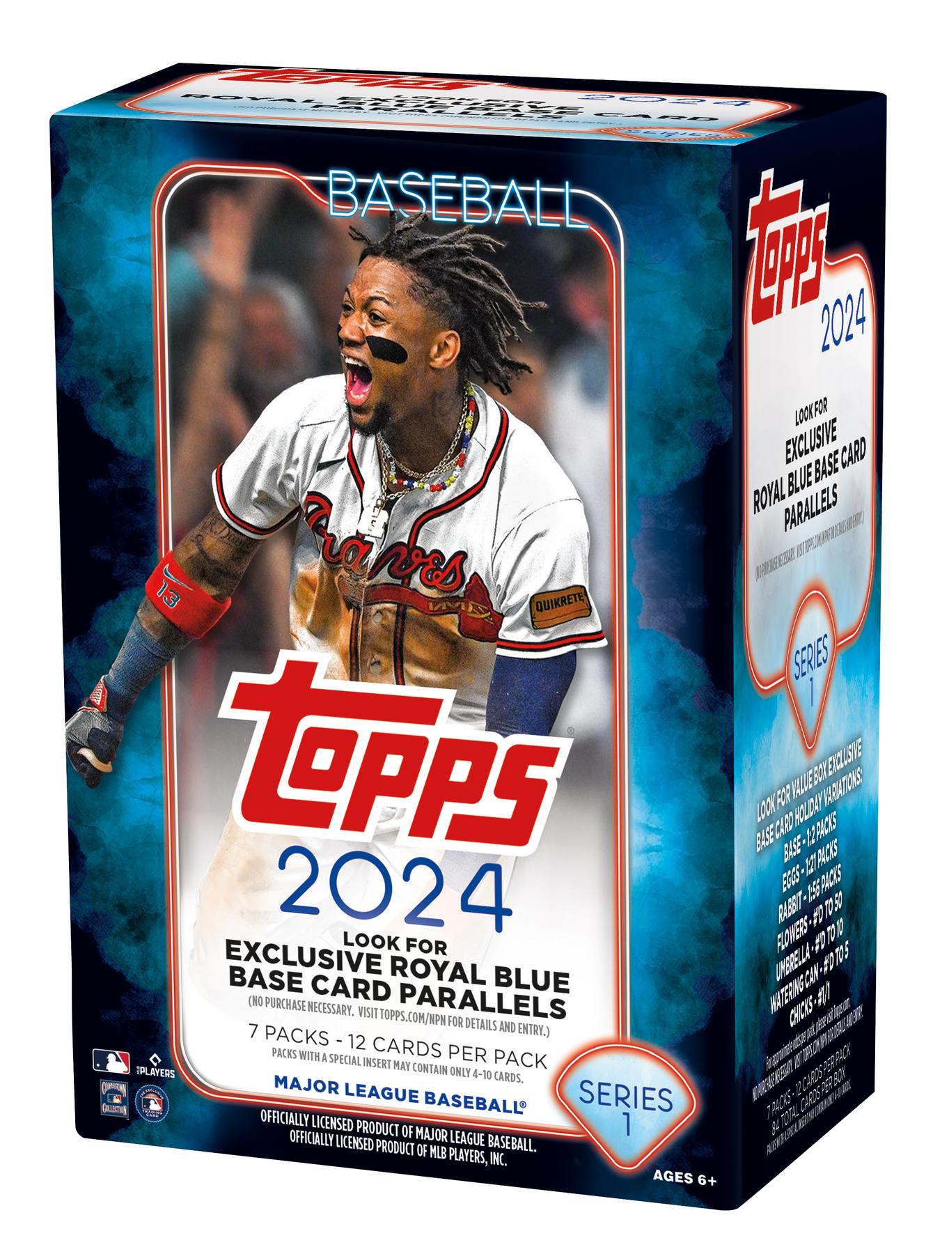 2024 Topps Series 1 Baseball 7Pack Blaster 40Box Case (Presell) DA