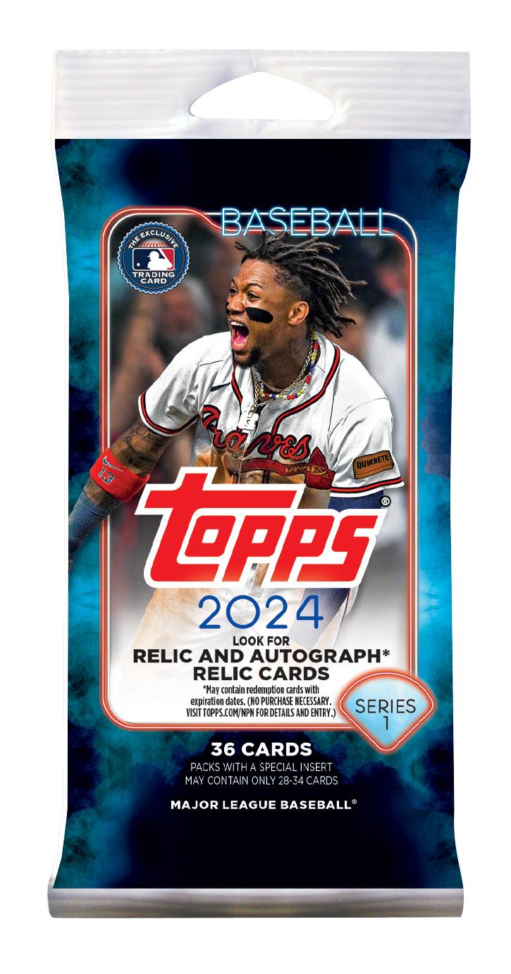2024 Topps Series 1 Baseball Jumbo Value Pack DA Card World