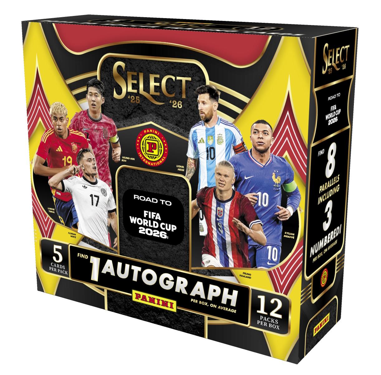 2025/26 Panini Select Road to FIFA World Cup Soccer Hobby